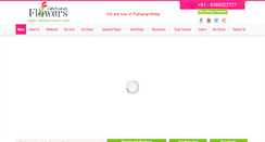 Desktop Screenshot of hindustanflowers.com
